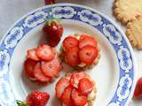 Mini tartelettes crémeux citron fraises #Jours Heureux