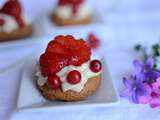 Mini tartelettes fraises pistache #Jours Heureux