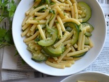 Pâtes et courgettes