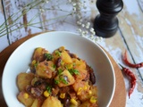 Poêlée de pommes de terre à la Méxicaine #vég