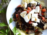 Ravioles du Dauphiné, aubergine, poivron #végétarien