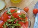 Salade orge tomates concombre en bocal #végétarien