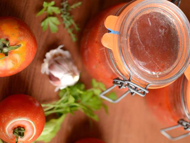 Recettes de Bocaux et Sauce tomate