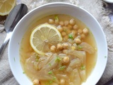 Soupe au fenouil et pois chiches #végétal