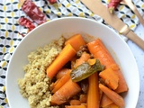 Tajine de carottes #végétarien