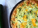Tarte à la courgette et gouda #végétarien
