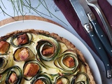 Tarte courgettes et tofu #végétarien