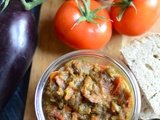 Tartinade d'aubergine et tomates #vég