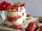 Tiramisu rhubarbe fraises