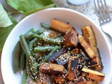 Tofu mariné et grillé #végétal