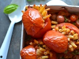 Tomates farcies aux pâtes