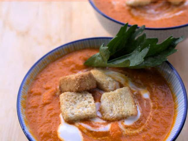 Soupe à l'Indienne, légumes, curry et croûtons, Royco Min