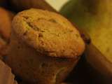Muffins Poire amandine
