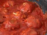 Simples boulettes de viande à la sauce tomate