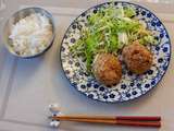 Croquettes japonaises à la viande hachée (menchi katsu)