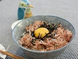 Donburi au katsuobushi (bol de riz à la bonite séchée)