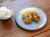 Huîtres panées à la japonaise (kaki furai)