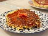 Okonomiyaki – de style Osaka (galette de chou japonaise)