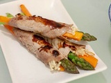 Rouleaux de porc aux légumes (yasai no niku maki)