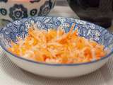 Salade de daikon et de carottes