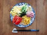 Salade de ramen – Hiyashi chuka