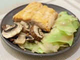 Saumon grillé au chou et au miso (chan chan yaki)