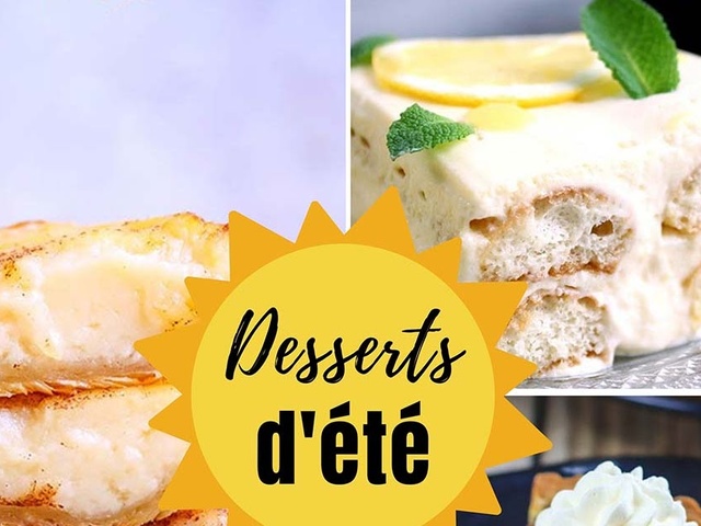 Recettes De Dessert D Ete