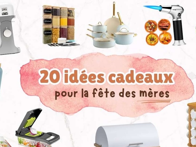 20 idées cadeaux pour la fête des mères (spécial cuisine) : Il