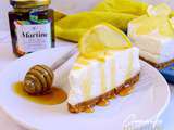 Cheesecake miel citron sans cuisson