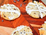 Cookies d'Halloween toile d'araignée
