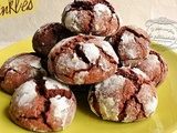 Crinkles : des petits gâteaux moelleux au chocolat