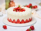 Fraisier mousseline : la recette facile, rapide et gourmande