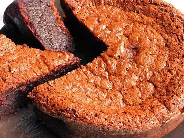 Brownille - Gâteau au chocolat et crème vanille : Il était une fois la  pâtisserie