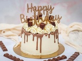 Gâteau d'anniversaire au Kinder : le layer cake super gourmand