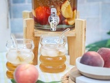 Ice tea pêche - Le fameux thé glacé maison