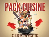 Pack cuisine : 57 ebooks pour le prix de 3