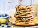 Pancakes banane myrtille - Une recette pour un petit-déjeuner vitaminé