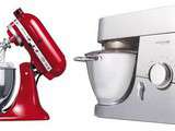 Robot pâtissier : Kenwood Chef Titanium ou Kitchenaid Artisan ? {comparatif}