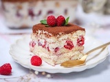 Tiramisu aux framboises : recette facile et gourmande