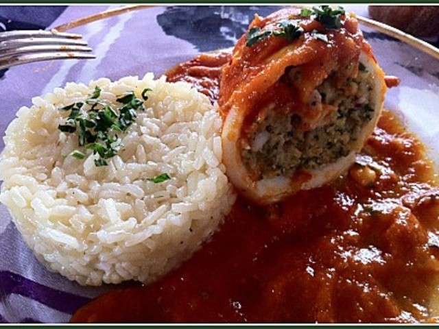 Recettes d'Encornets Farcis de il etait une fois...