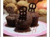 Muffins au chocolat et pralinoise