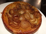 Tarte Tatin d'oignons au thym