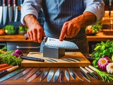 Astuces des cuisiniers pour garder un couteau parfaitement affûté longtemps