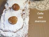 Cakes aux marrons