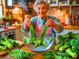 Ce secret de grand-mère pour garder les légumes verts éclatants va vous étonner