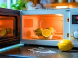 Comment nettoyer un micro-ondes en 5 minutes chrono avec un citron