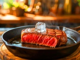 Comment un simple glaçon dans la poêle change tout pour la cuisson d’un steak saignant