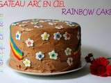 Gâteau arc en ciel, rainbow cake
