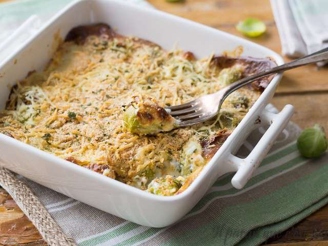 Recettes de Gratin aux Choux de Bruxelles