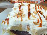 Peanut butter – Chocolate Banana Cream Pie/ Tarte à la crème de banane – chocolat et beurre de cacahuète